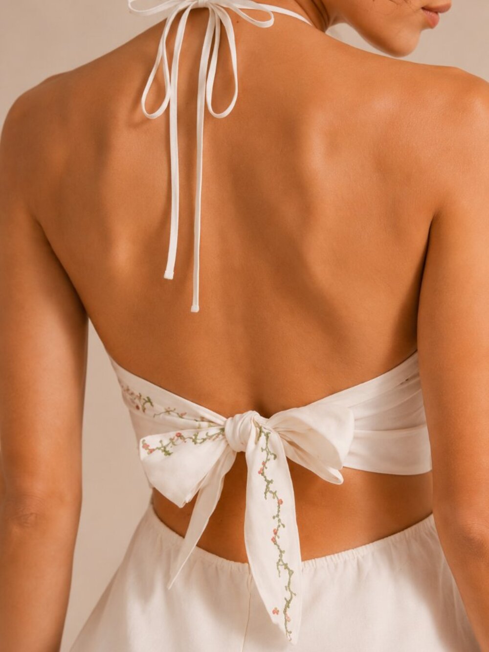 THE ROSALIE HALTER DRESS - Picture 5 of 5